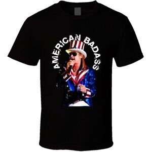Kid Rock American Badass Stars And Stripes USA Country Rock Music Fan Graphic 05